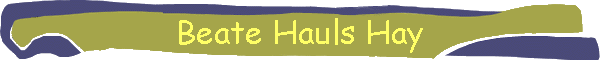 Beate Hauls Hay