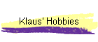 Klaus' Hobbies