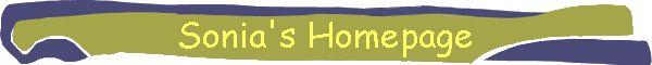 Sonia's Homepage