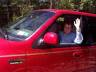 Klaus waving again