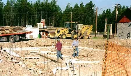 The new Pop's under construction