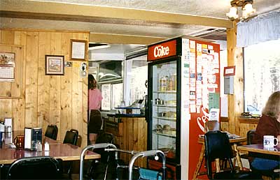 The old dining room