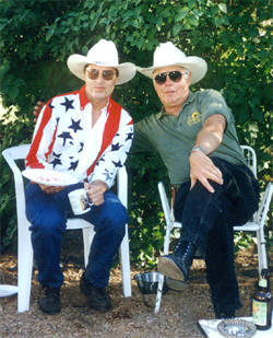 Keith and Klaus on July 4