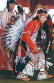 Boy at Powwow