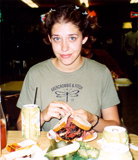 Torree Feasts on Pastrami