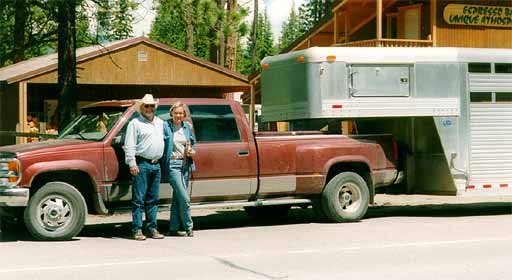 Beate, truck and Wayne